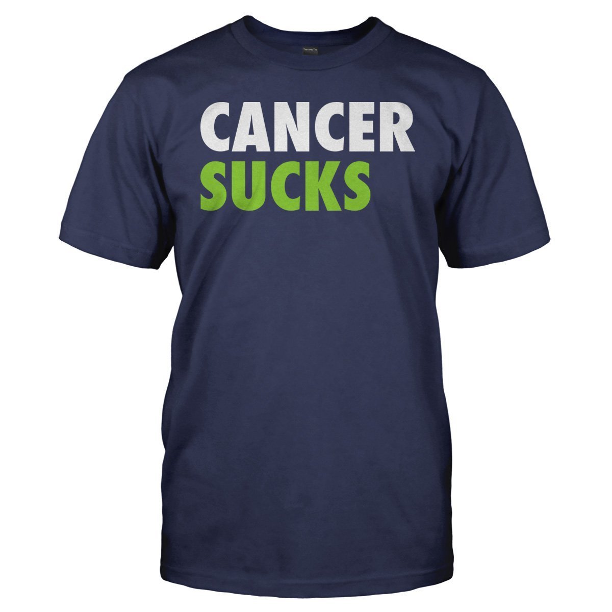 Load image into Gallery viewer, Cancer Sucks - T Shirt - Cancer_Sucks_navy