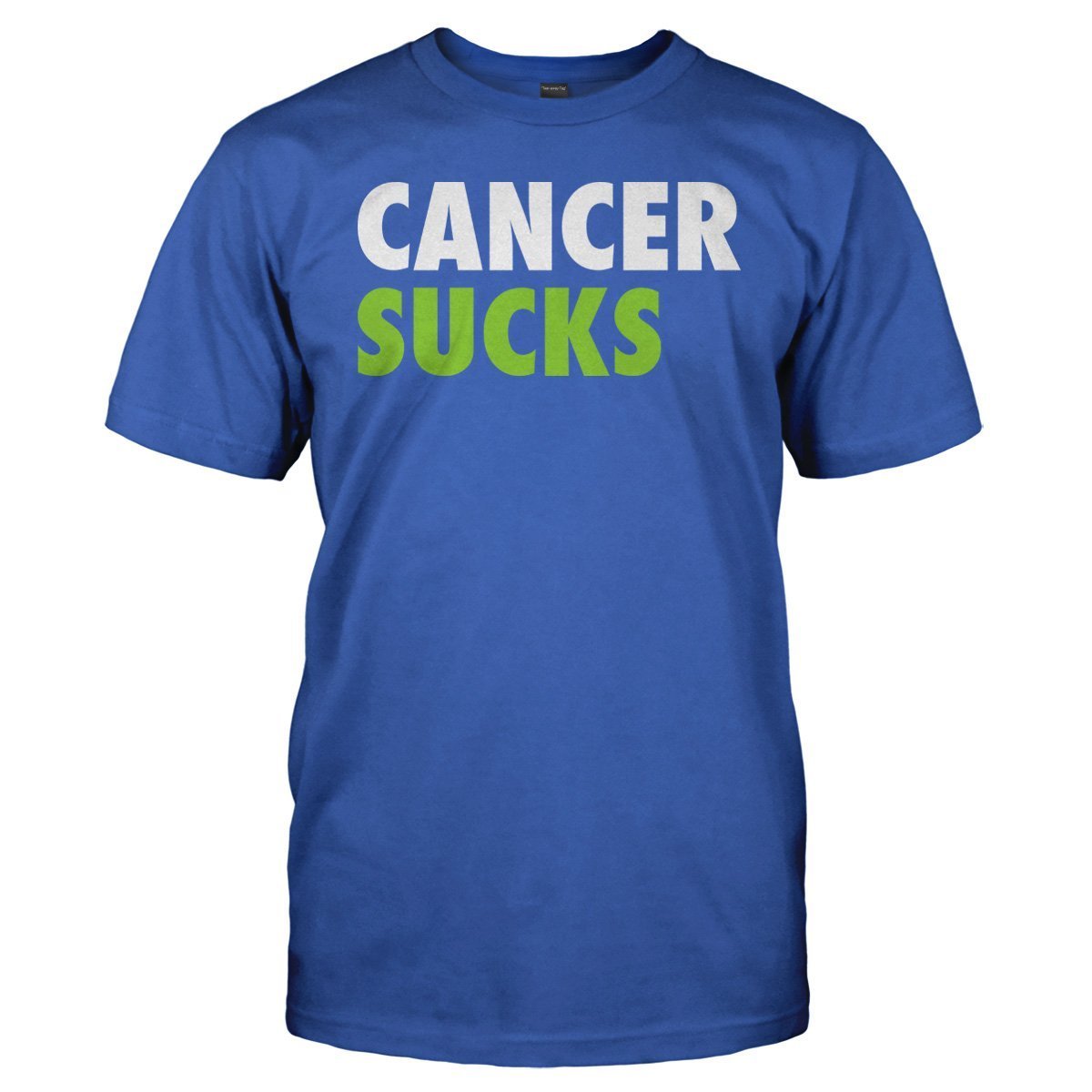 Load image into Gallery viewer, Cancer Sucks - T Shirt - Cancer_Sucks_royal