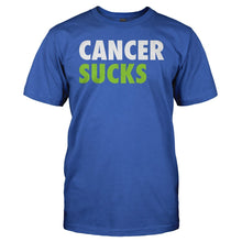 Load image into Gallery viewer, Cancer Sucks - T Shirt - Cancer_Sucks_royal