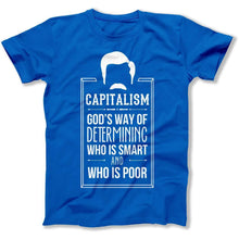 Load image into Gallery viewer, Capitalism - T Shirt - Capitalism_men_royal