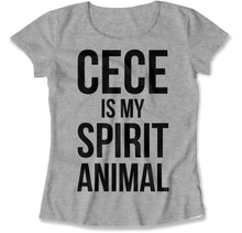 Load image into Gallery viewer, Cece Is My Spirit Animal - T Shirt - Cece_Is_My_Spirit_Animal_women_heather