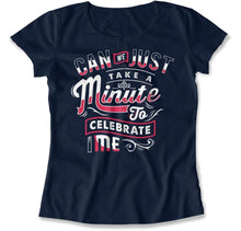 Load image into Gallery viewer, Celebrate Me - T Shirt - Celebrate_Me_women_navy