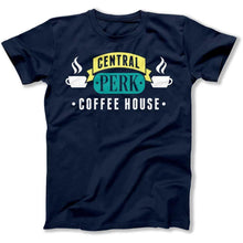 Load image into Gallery viewer, Central Perk Coffee House - T Shirt - Central_Perk_Coffee_House_men_navy