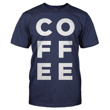 Load image into Gallery viewer, Coffee - T Shirt - Coffee_navy