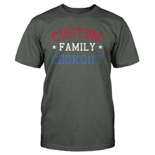 Load image into Gallery viewer, (Custom) Family Cookout - Personalized - T Shirt - Custom_-Family-Cookout---Personalized---tshirt---Charcoal
