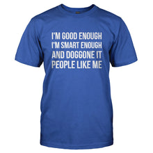 Load image into Gallery viewer, Daily Affirmation With Stuart Smalley - T Shirt - DAILY_AFFIRMATION_WITH_STUART_SMALLEY-_Men_-_Royal