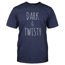 Load image into Gallery viewer, Dark &amp; Twisty - T Shirt - DARK___TWISTY-_Men_-_Navy