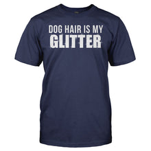Load image into Gallery viewer, Dog Hair Is My Glitter - T Shirt - DOG_HAIR_IS_MY_GLITTER_-_Men_-_navyblue