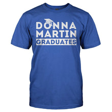 Load image into Gallery viewer, Donna Martin Graduates - T Shirt - DONNA_MARTIN_GRADUATES_-_men_-_royal