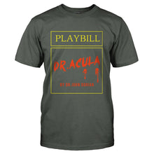 Load image into Gallery viewer, Dr. Acula by Dr. John Dorian - T Shirt - DR.-ACULA-BY-DR.-JOHN-DORIAN---mens-charcoal