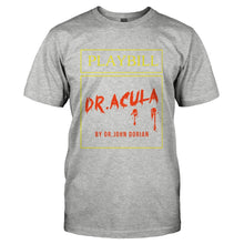 Load image into Gallery viewer, Dr. Acula by Dr. John Dorian - T Shirt - DR.-ACULA-BY-DR.-JOHN-DORIAN---mens-grey