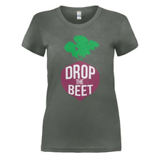 Load image into Gallery viewer, Drop The Beet - T Shirt - DROP_THE_BEET_-_Ladies_-_charcoal