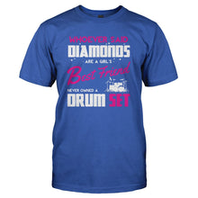 Load image into Gallery viewer, Drums Are A Girl's Best Friend - T Shirt - DRUMS_ARE_A_GIRL_S_BEST_FRIEND_-_Men_-_royalblue