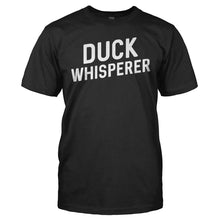 Load image into Gallery viewer, Duck Whisperer - T Shirt - DUCK_WHISPERER_-_men_-_black