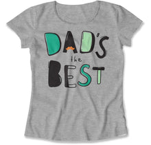Load image into Gallery viewer, Dad's the Best - T Shirt - Dad_s_the_Best_heathergrey