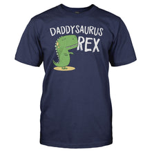 Load image into Gallery viewer, Daddysaurus Rex - T Shirt - Daddysaurus_Rex_men_navy