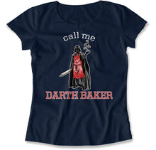 Load image into Gallery viewer, Darth Baker - T Shirt - Darth_Baker_women_navy
