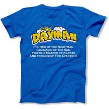 Load image into Gallery viewer, Dayman - T Shirt - Dayman_men_royal