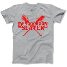 Load image into Gallery viewer, Demogorgon Slayer - T Shirt - Demogorgon_Slayer_men_heather
