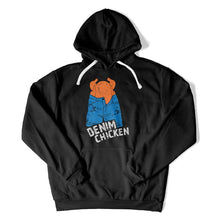 Load image into Gallery viewer, Denim Chicken - T Shirt - Denim_Chicken_hoodie_black