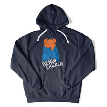 Load image into Gallery viewer, Denim Chicken - T Shirt - Denim_Chicken_hoodie_navy