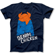 Load image into Gallery viewer, Denim Chicken - T Shirt - Denim_Chicken_men_navy