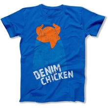 Load image into Gallery viewer, Denim Chicken - T Shirt - Denim_Chicken_men_royal