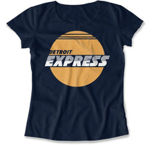 Load image into Gallery viewer, Detroit Express - T Shirt - Detroit_Express_women_navy