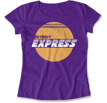 Load image into Gallery viewer, Detroit Express - T Shirt - Detroit_Express_women_purple