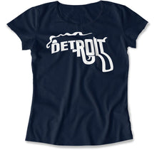Load image into Gallery viewer, Detroit - T Shirt - Detroit_women_navy
