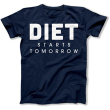 Load image into Gallery viewer, Diet Starts Tomorrow - T Shirt - Diet_Starts_Tomorrow_men_nav