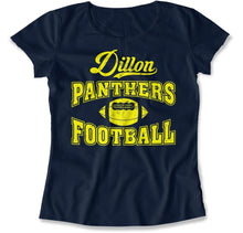 Load image into Gallery viewer, Dillon Panthers - T Shirt - Dillon_Panthers_women_navy