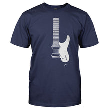 Load image into Gallery viewer, D-Guitar - T Shirt - Dinky_Guitar_-_men_-_navy