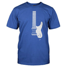 Load image into Gallery viewer, D-Guitar - T Shirt - Dinky_Guitar_-_men_-_royal