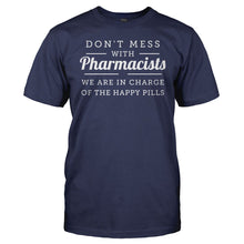 Load image into Gallery viewer, Don't Mess With Pharmacists - T Shirt - Dont_Mess_With_Pharmacists_men_navy