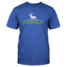 Load image into Gallery viewer, Elkaholic - T Shirt - ELKAHOLIC_-_Men_-_royalblue