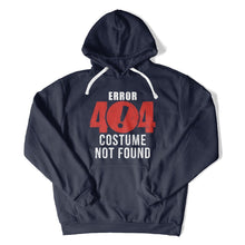 Load image into Gallery viewer, Error 404 Costume Not Found - T Shirt - ERROR_404_COSTUME_NOT_FOUND_-_hoodie_-_navy_blue