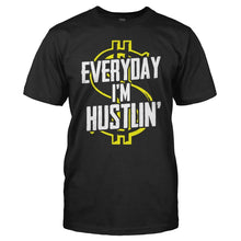 Load image into Gallery viewer, Everyday I'm Hustlin' - T Shirt - EVERYDAY_I_M_HUSTLIN_-_Men_-_black