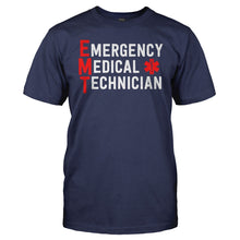 Load image into Gallery viewer, Emergency Medical Technician - T Shirt - Emergency_Medical_Technician_men_navy