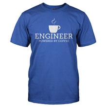 Load image into Gallery viewer, Engineer - Powered By Coffee - T Shirt - Engineer_-_Powered_By_Coffee_men_royal