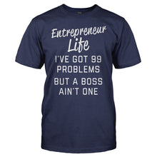 Load image into Gallery viewer, Entrepreneur Life - T Shirt - Entrepreneur_Life_men_navy