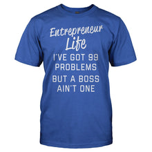 Load image into Gallery viewer, Entrepreneur Life - T Shirt - Entrepreneur_Life_men_royal