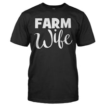 Load image into Gallery viewer, Farm Wife - T Shirt - FARM_WIFE_-_Men_-_black