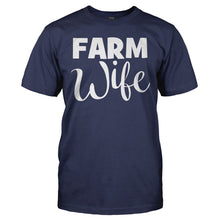 Load image into Gallery viewer, Farm Wife - T Shirt - FARM_WIFE_-_Men_-_navyblue