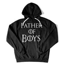 Load image into Gallery viewer, Father Of Boys - T Shirt - FATHER_OF_BOYS_hoodie_black