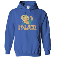 Load image into Gallery viewer, Fat Amy Is My Spirit Animal - T Shirt - FAT_AMY_IS_MY_SPIRIT_ANIMAL_-_hoodies_-_royal