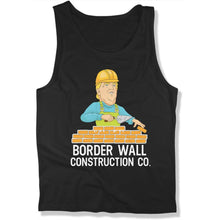 Load image into Gallery viewer, Funny Trump Build a Wall Border Wall Construction Co - T Shirt  - FOJ-02 - FOJ-02---black-mens-tank