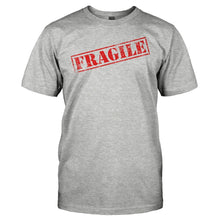 Load image into Gallery viewer, Fragile Stamp - T Shirt - FRAGILE_STAMP_-_men_-_heathergrey