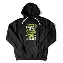 Load image into Gallery viewer, Frankie Says Relax - T Shirt - FRANKIE_SAYS_RELAX_-_hoodies_-_black