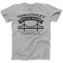 Load image into Gallery viewer, Frank &amp; Charlie's Boiled Denim - T Shirt - FRANK_CHARLIE_S_BOILED_DENIM_men_heather